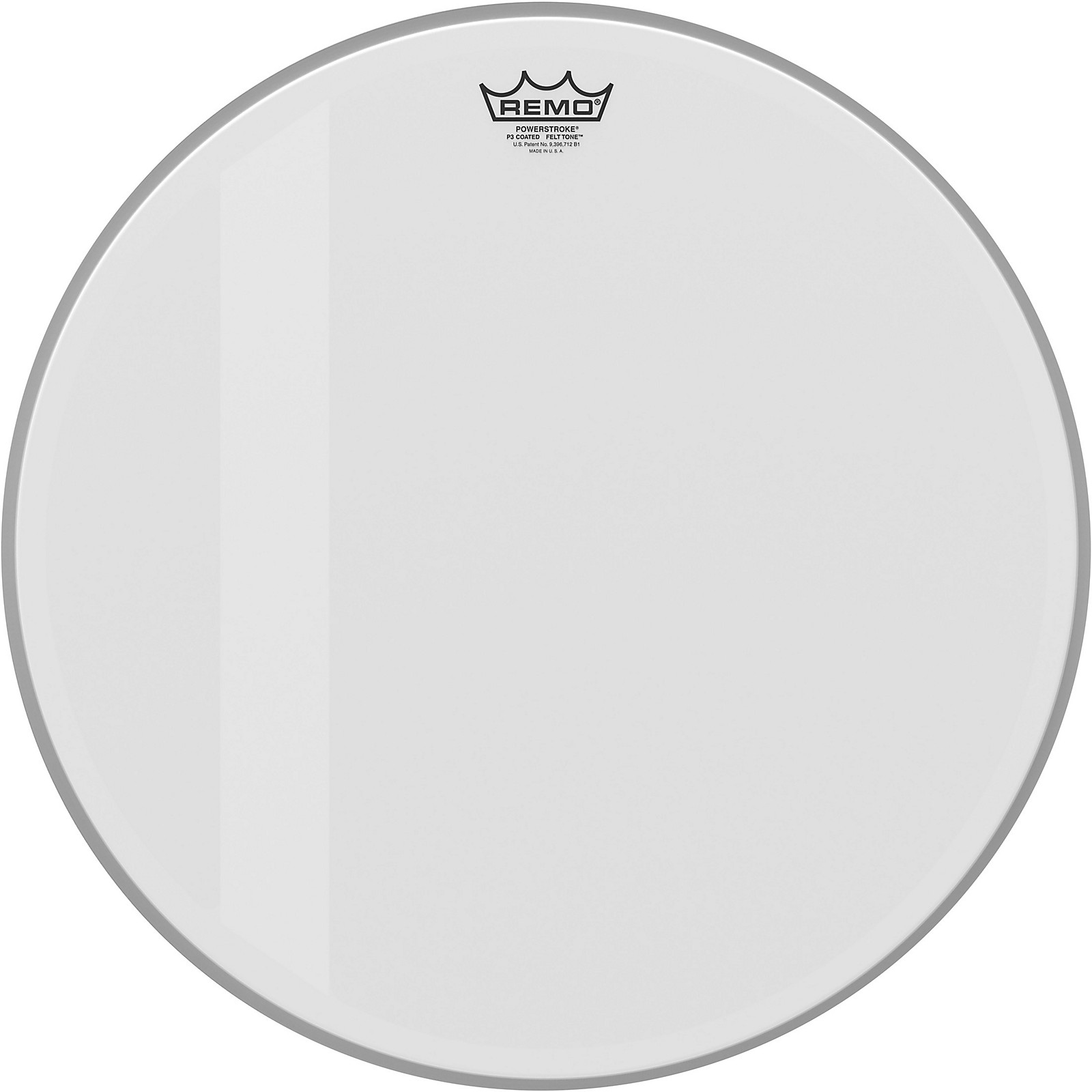 Remo Powerstroke P3 Felt Tone Coated Bass Drum Head 20 in. | Guitar Center