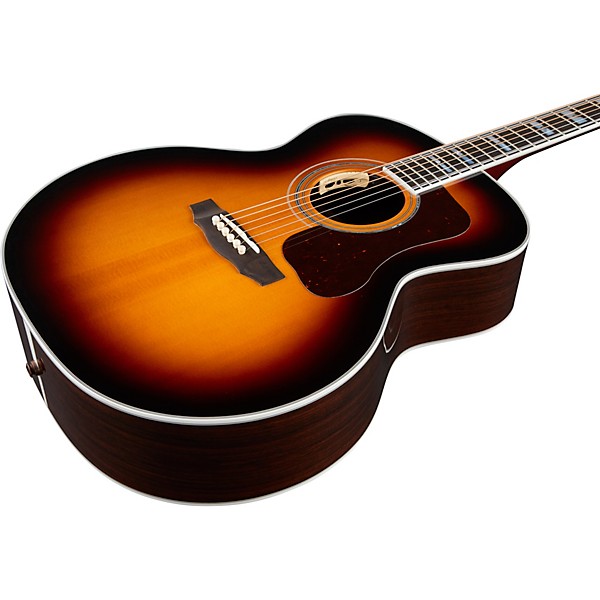 Guild F-55E Jumbo Acoustic-Electric Guitar Antique Burst