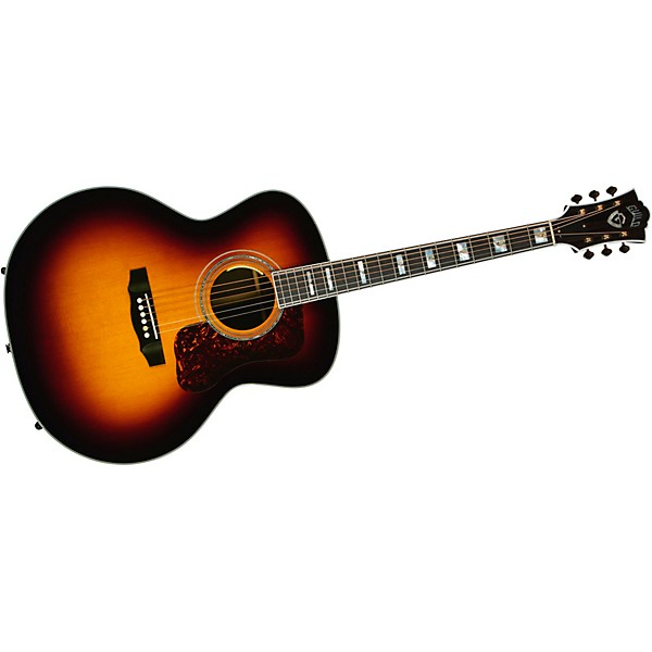 Guild F-55E Jumbo Acoustic-Electric Guitar Antique Burst