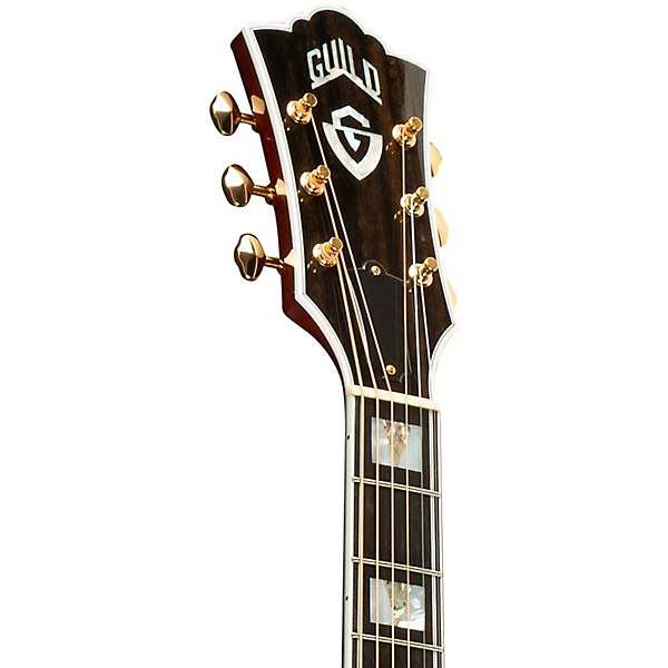 Guild F-55E Jumbo Acoustic-Electric Guitar Antique Burst