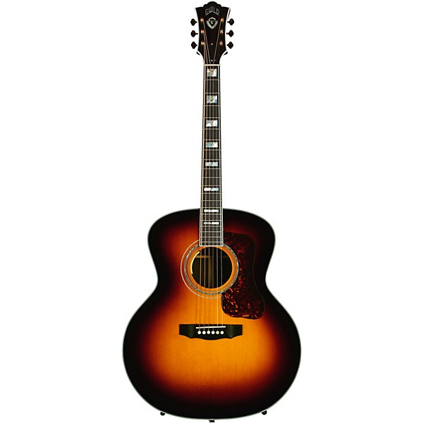 Guild F-55E Jumbo Acoustic-Electric Guitar Antique Burst