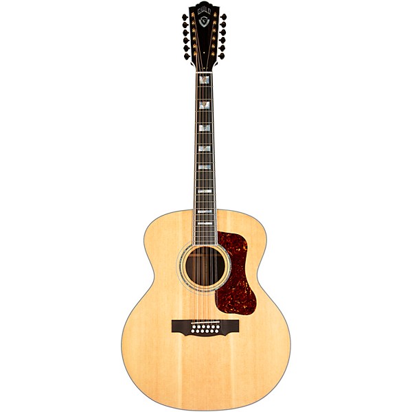 Guild F-512 12-String Acoustic Guitar Natural