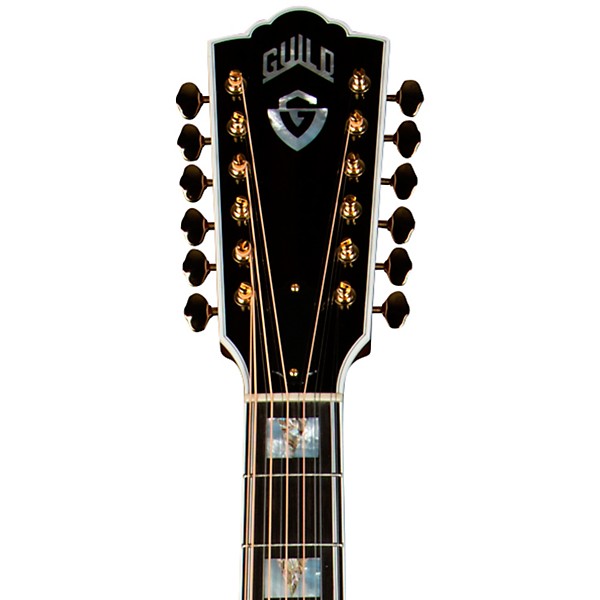 Guild F-512E Jumbo Acoustic-Electric Guitar Natural