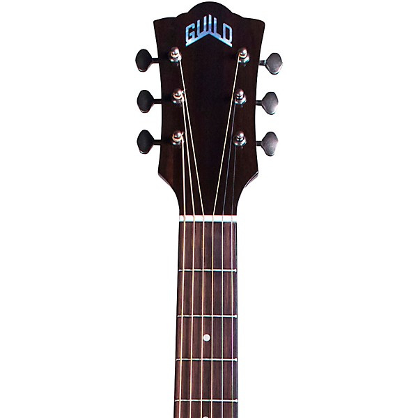 Guild OM-240CE Acoustic-Electric Guitar Charcoal Burst