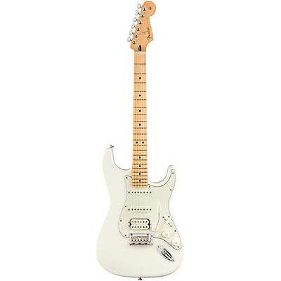 Fender Player Stratocaster Hss Maple Fingerboard Electric Guitar Polar White for sale
