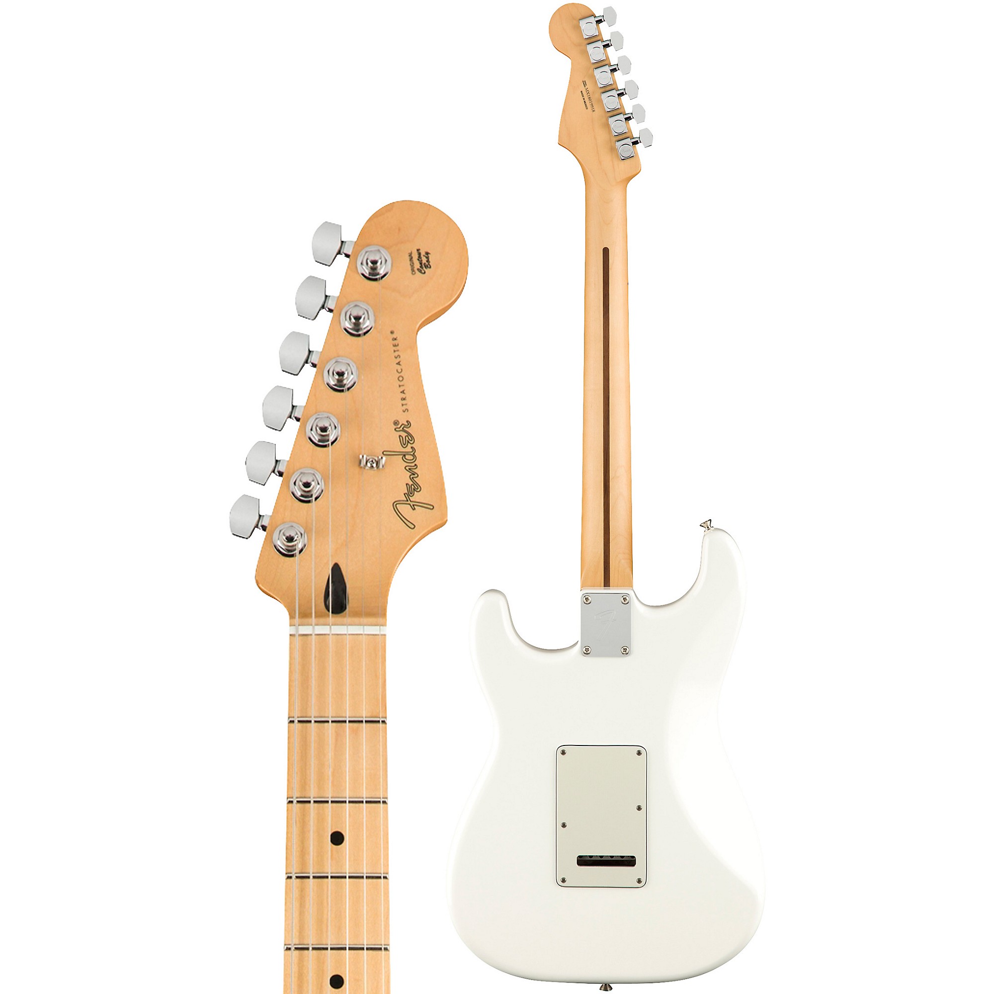 Fender Stratocaster ホワイト Amazon.com: Fender Player Stratocaster HSS Electric Guitar