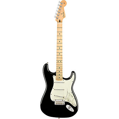 Fender Player Series Stratocaster Maple Fingerboard Electric Guitar Black for sale