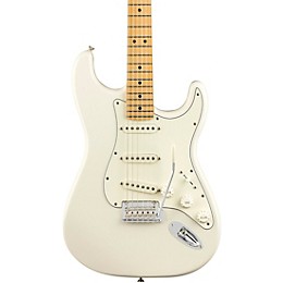 Open Box Fender Player Stratocaster Maple Fingerboard Electric Guitar Level 2 Polar White 190839843906