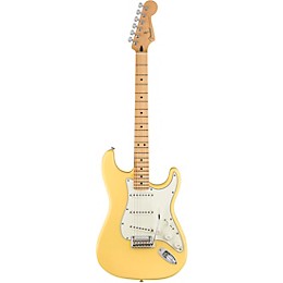 Fender Player Series Stratocaster Maple Fingerboard Electric Guitar Buttercream