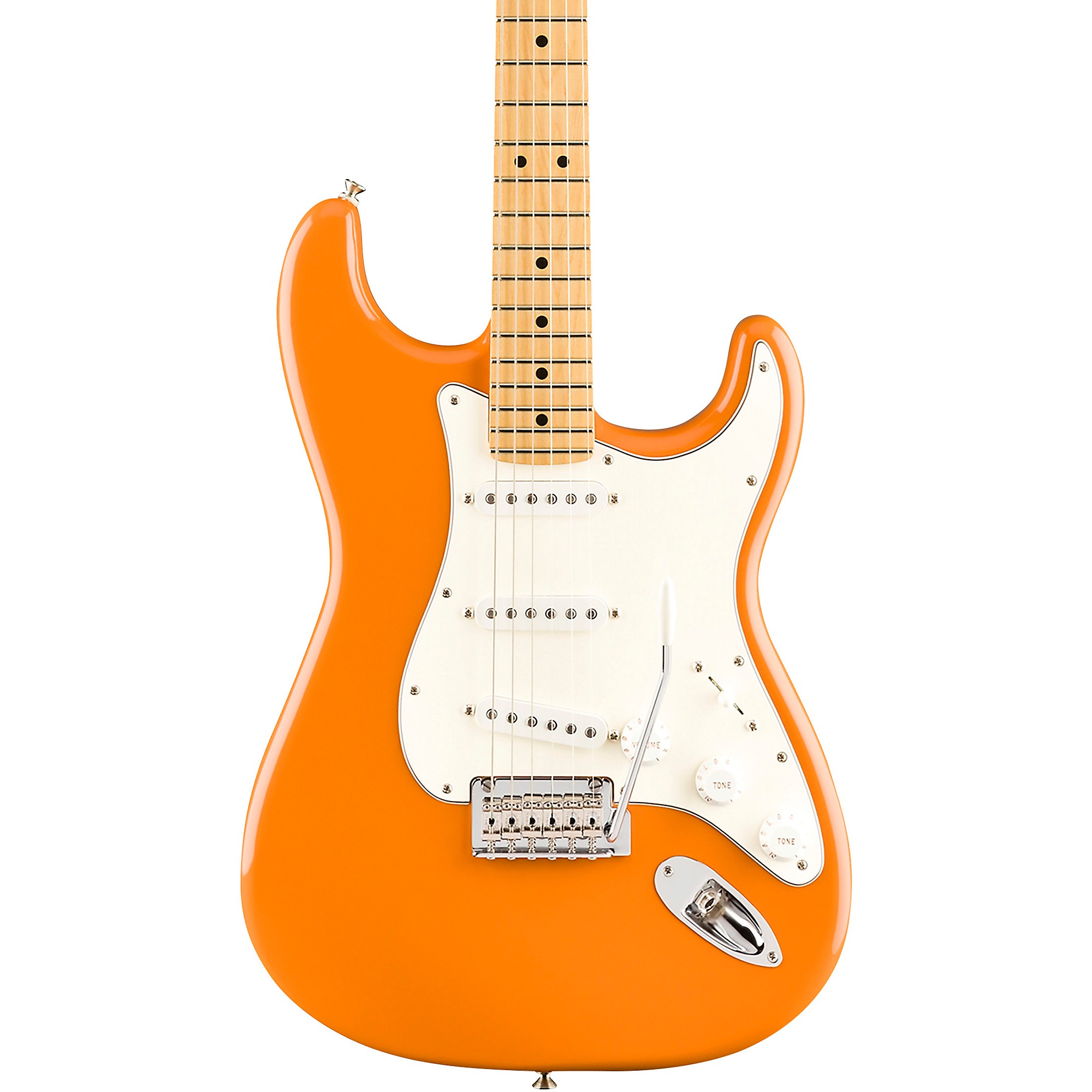 Alegrarse Tibio tarta Fender Player Series Stratocaster Maple Fingerboard Electric Guitar Capri  Orange | Guitar Center