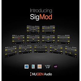 NuGen Audio SigMod Signal Modification Plug-in Modules