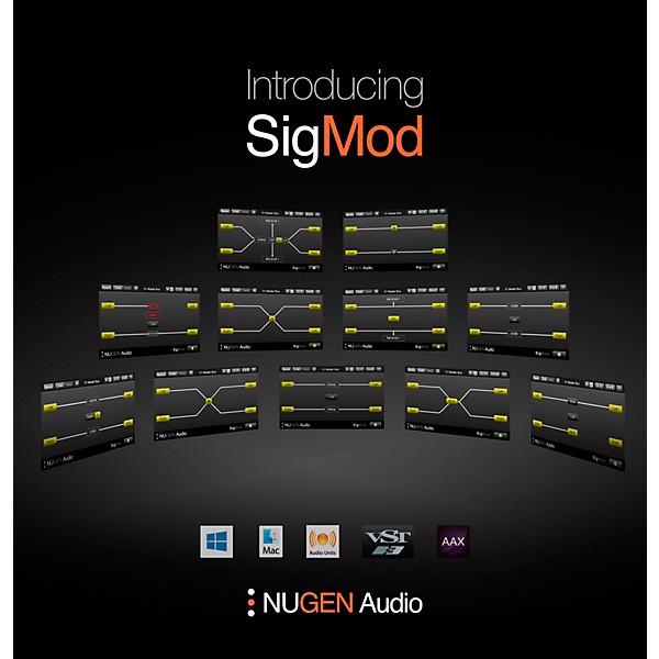 NuGen Audio SigMod Signal Modification Plug-in Modules