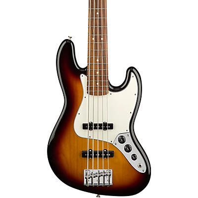 Fender Player Jazz Bass V Pau Ferro Fingerboard 3-Color Sunburst for sale