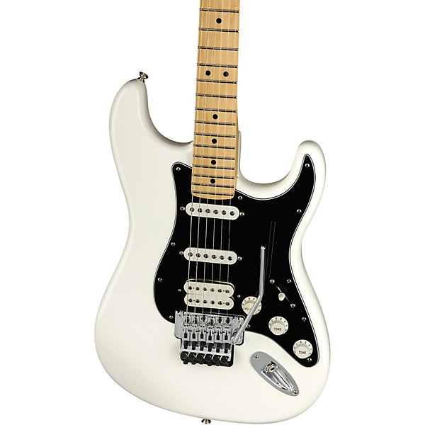 Fender Player Stratocaster HSS Floyd Rose Maple Fingerboard Electric Guitar Polar White