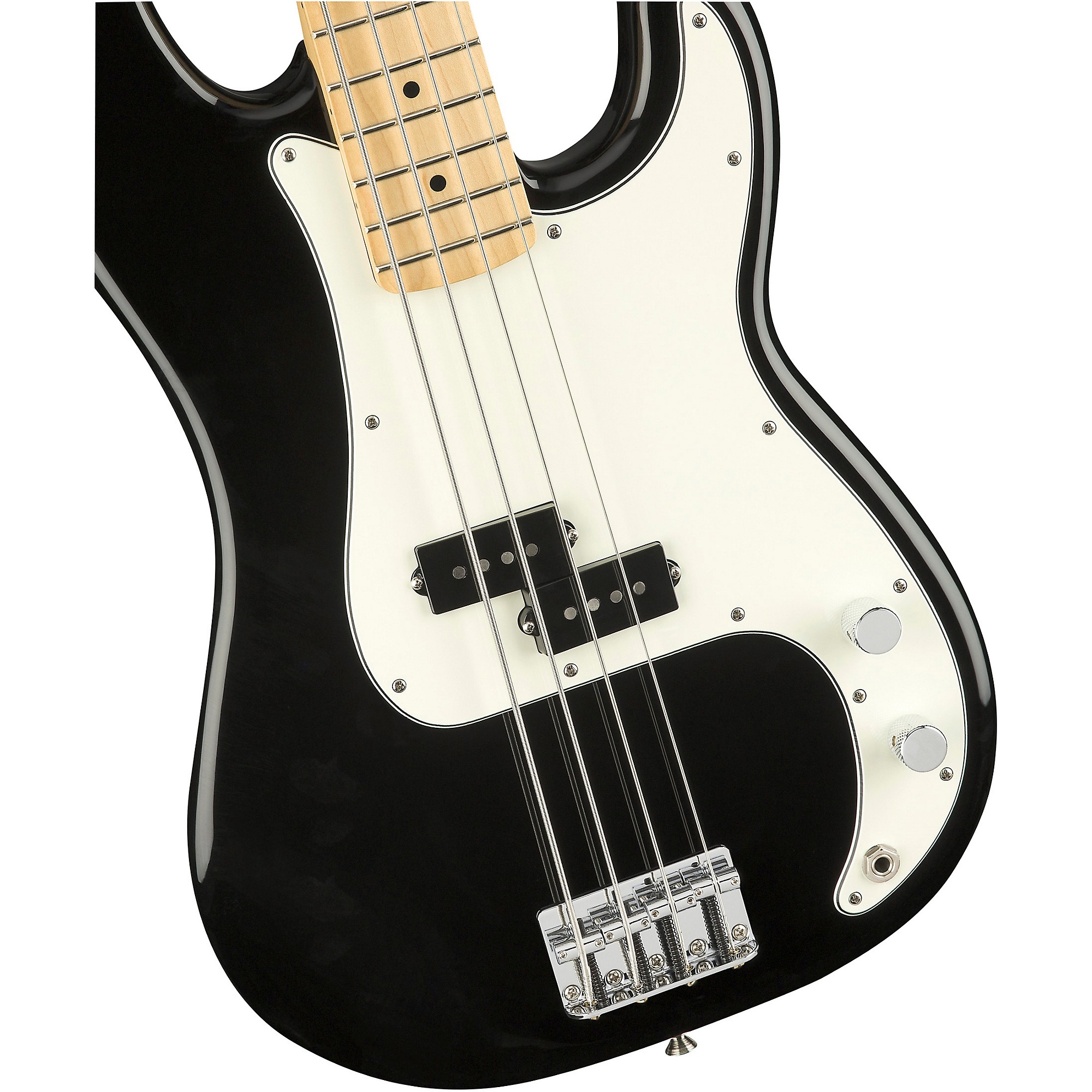 Fender Player Precision Bass Maple Fingerboard Black | Guitar Center