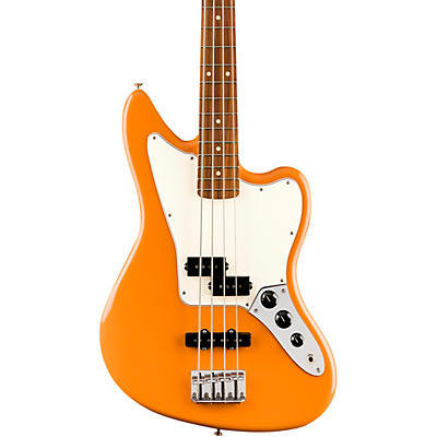 Fender Player Jaguar Bass Pau Ferro Fingerboard Capri Orange for sale