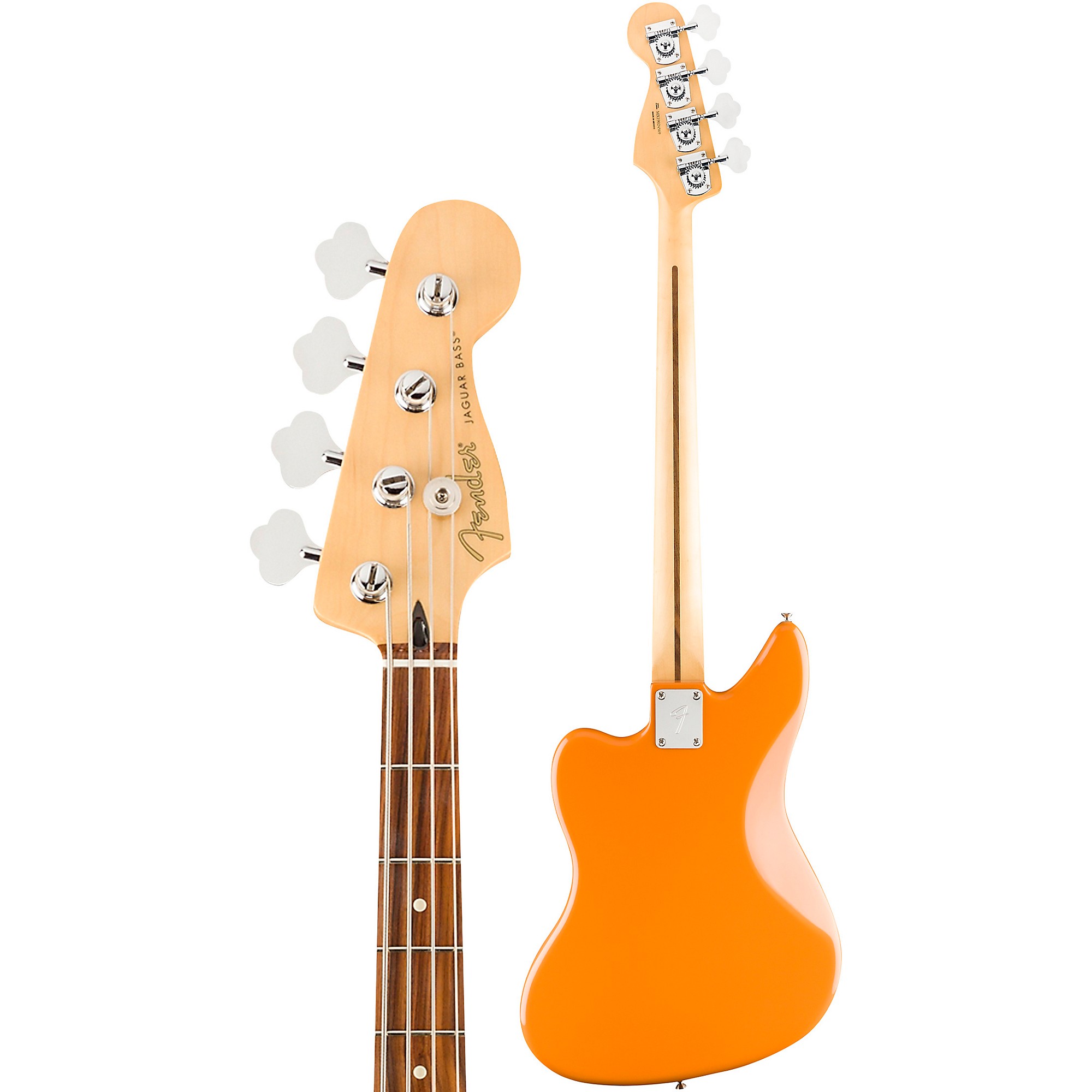 Fender Player Jaguar Bass Pau Ferro Fingerboard Capri Orange