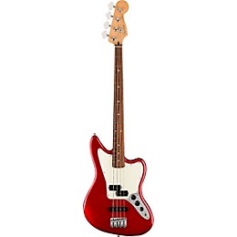Fender Player Jaguar Bass Pau Ferro Fingerboard Candy Apple Red