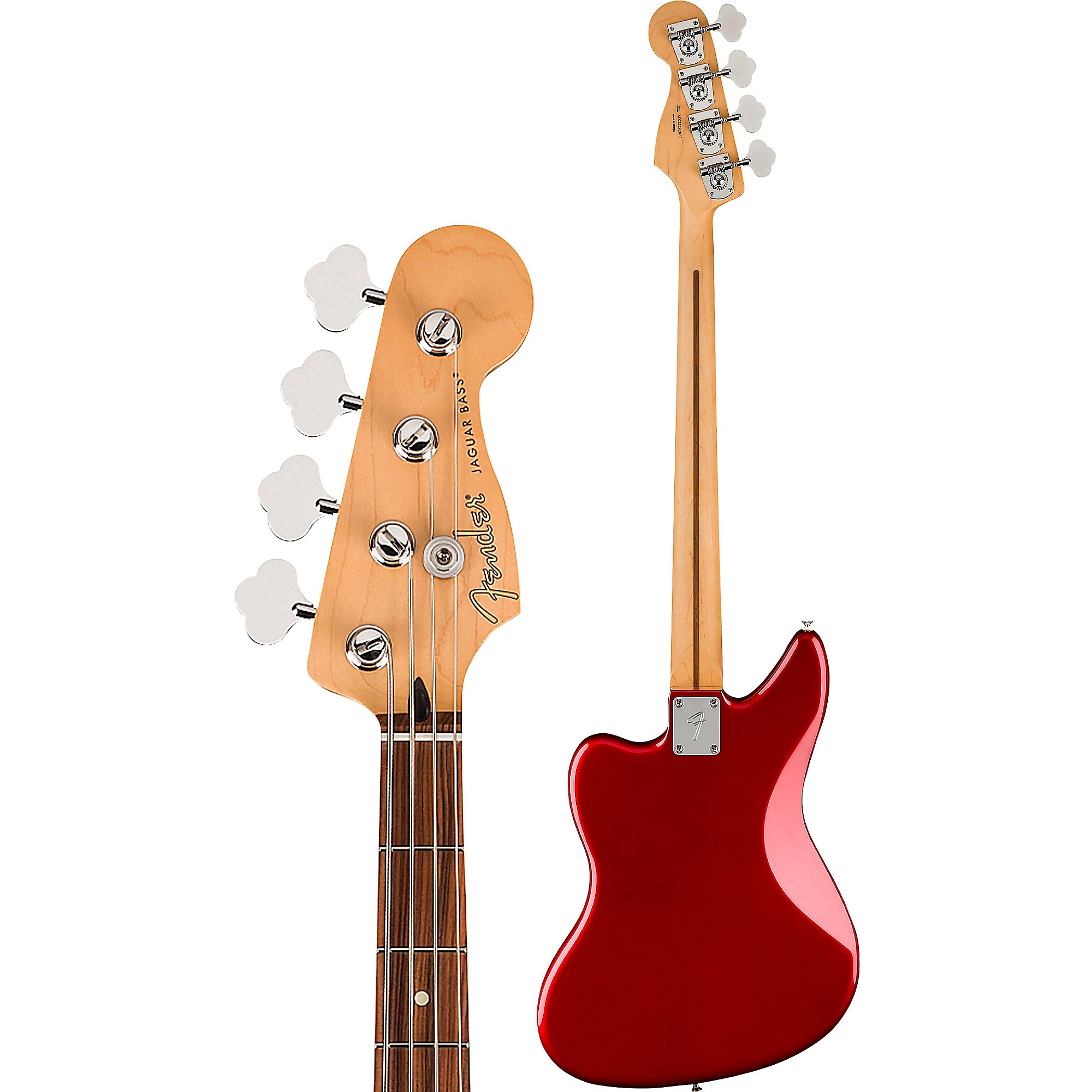 Fender Player Jaguar Bass Pau Ferro Fingerboard Candy Apple