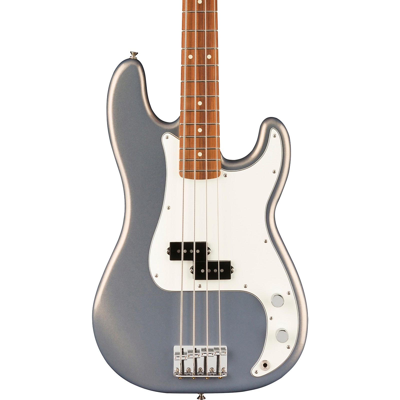 Fender Player Precision Bass Pau Ferro Fingerboard Silver