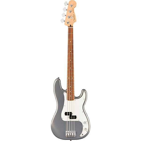 Fender Player Precision Bass Pau Ferro Fingerboard Silver