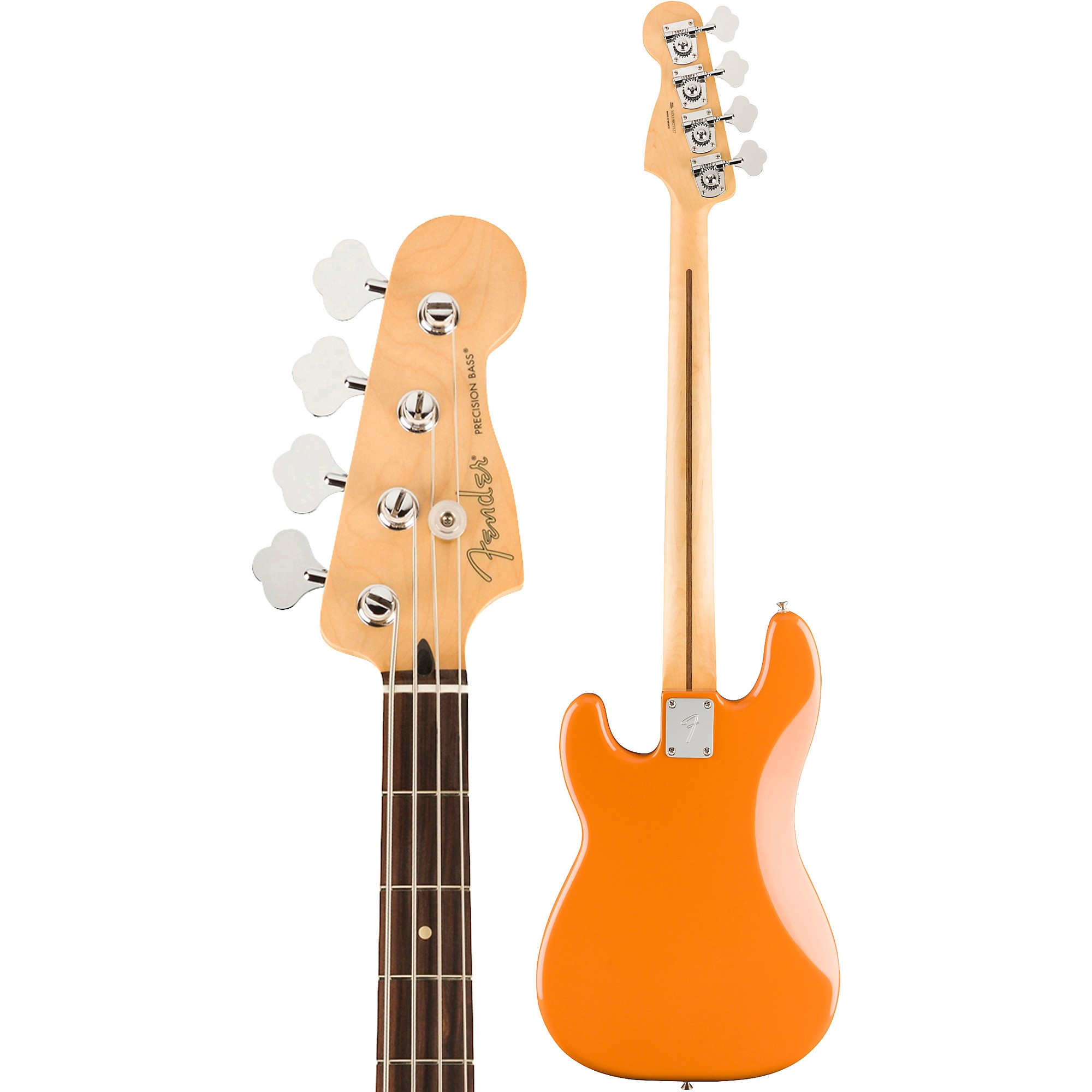 Fender Precision フレットレスBass オレンジ Fender Player Precision Bass Pau Ferro Fingerboard Capri Orange