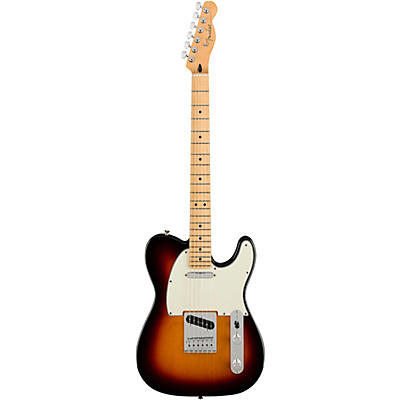 Fender Player Telecaster Maple Fingerboard Electric Guitar 3-Color Sunburst for sale