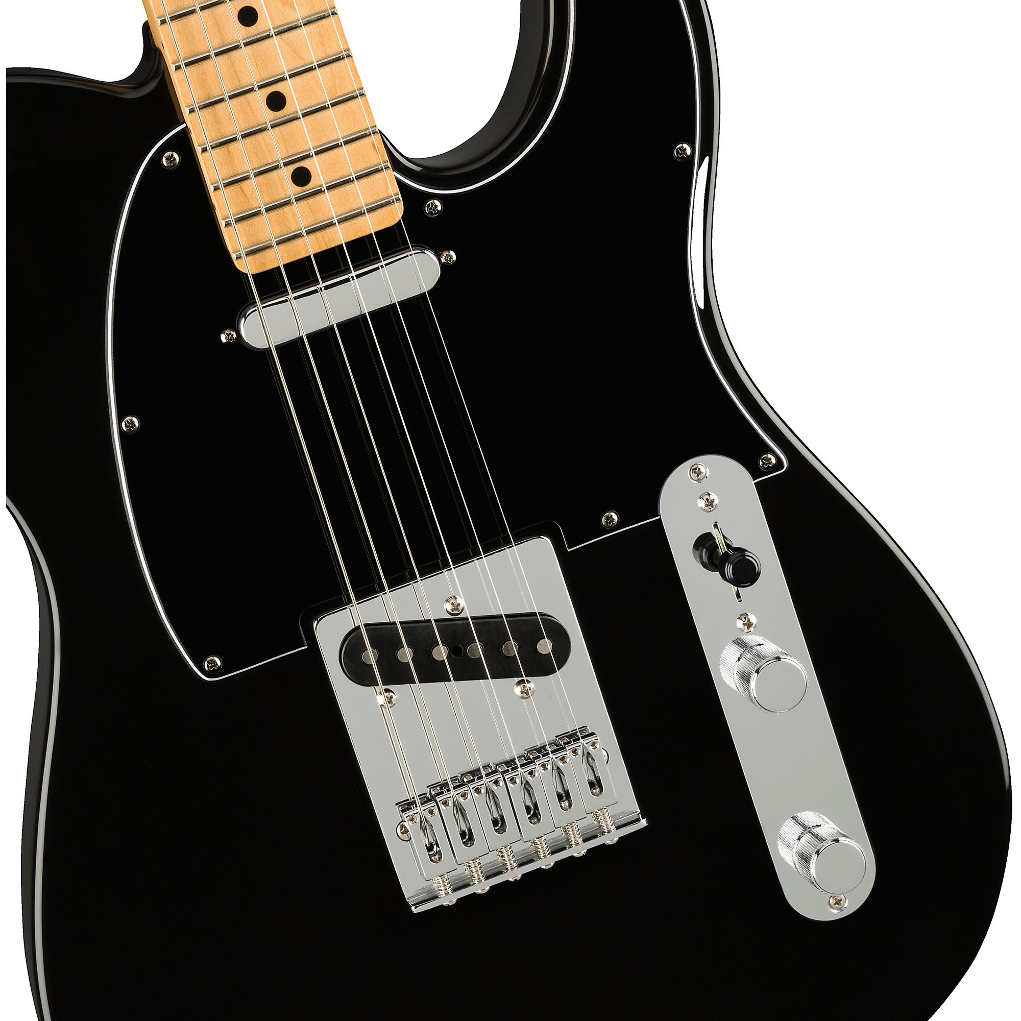 Fender Player Telecaster Maple Fingerboard Electric Guitar Black