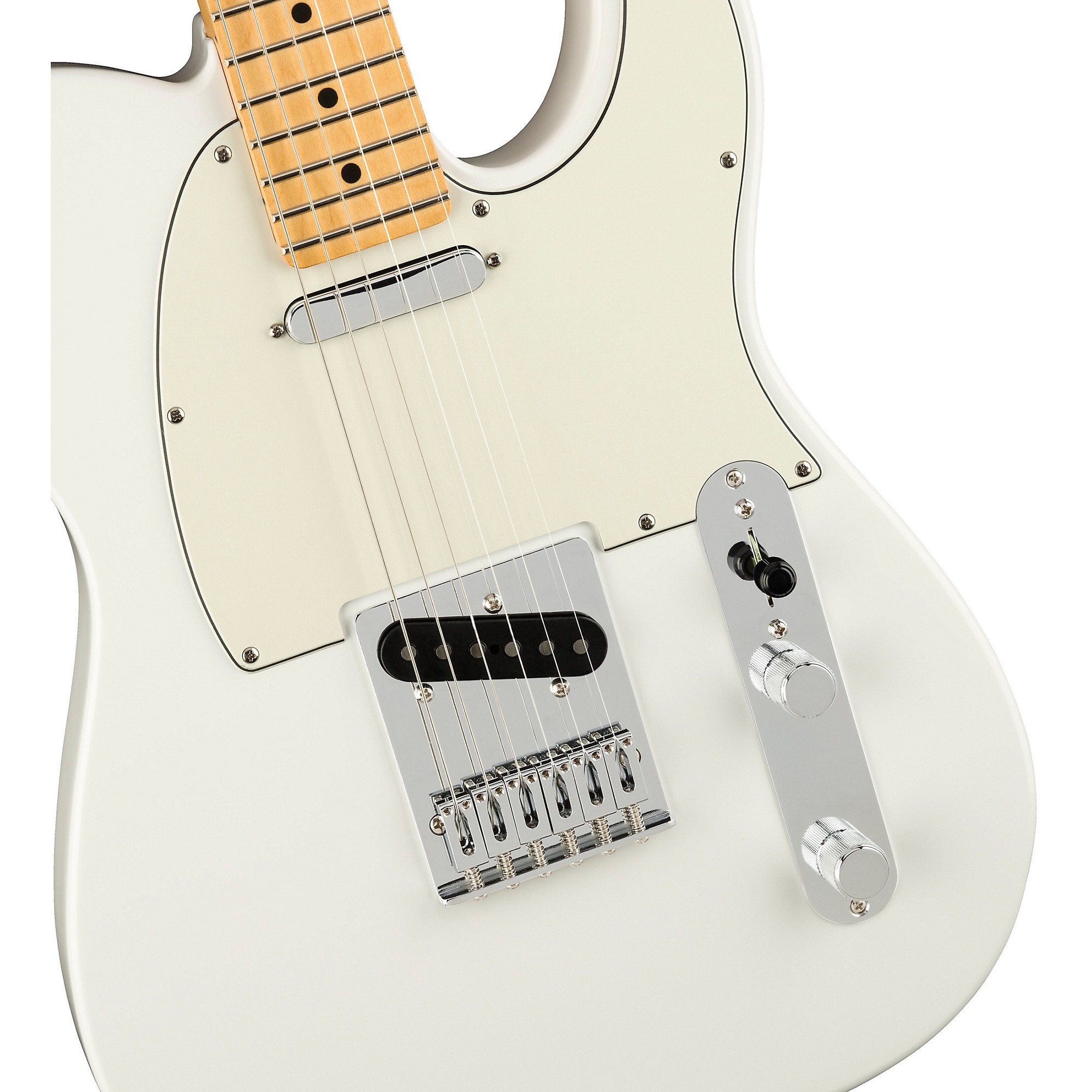 Fender Player Telecaster Maple Fingerboard Electric Guitar Polar