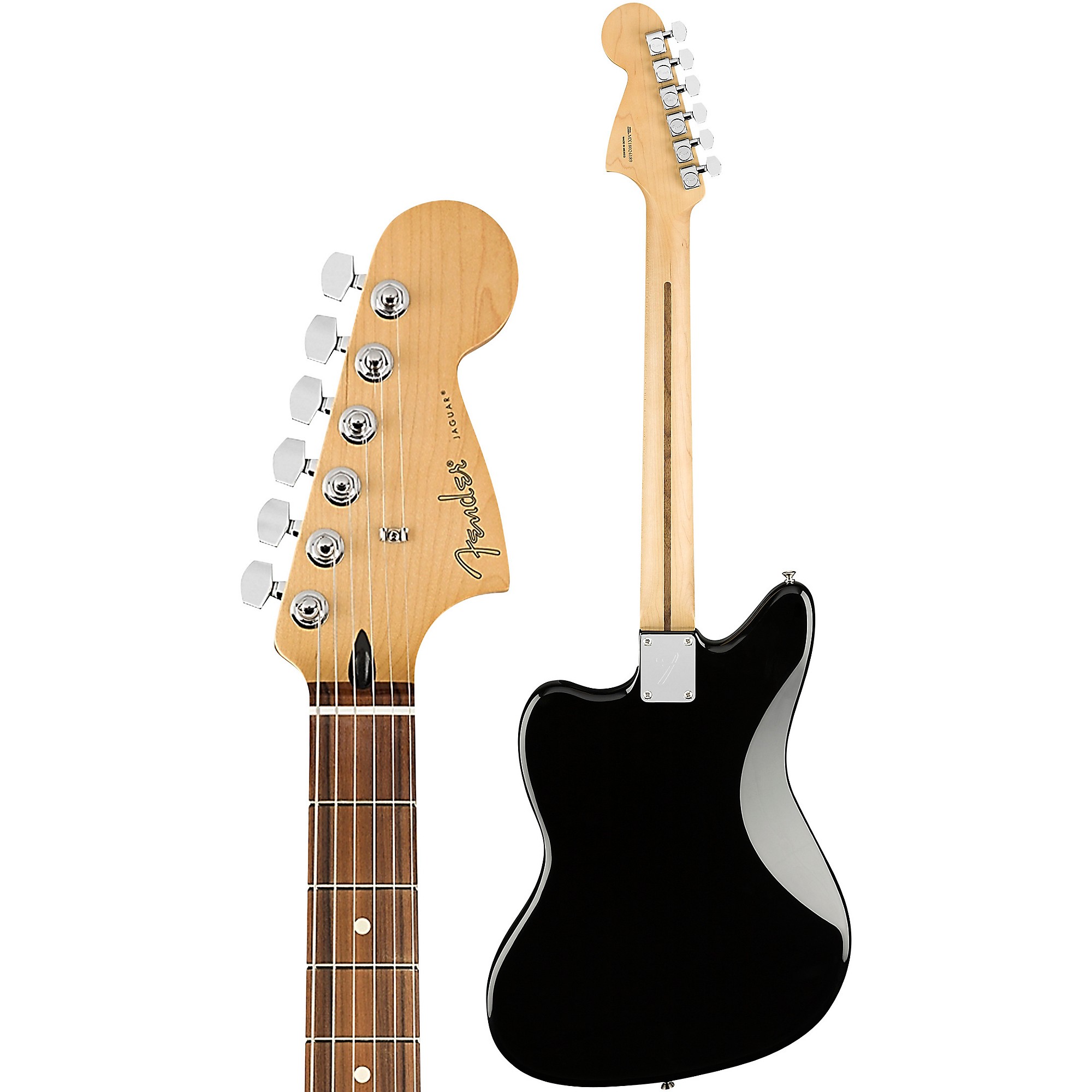 Fender Player Jaguar Pau Ferro Fingerboard Electric Guitar Black