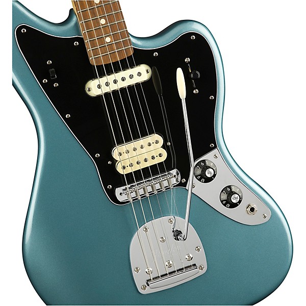 Clearance Fender Player Jaguar Pau Ferro Fingerboard Electric Guitar Tidepool