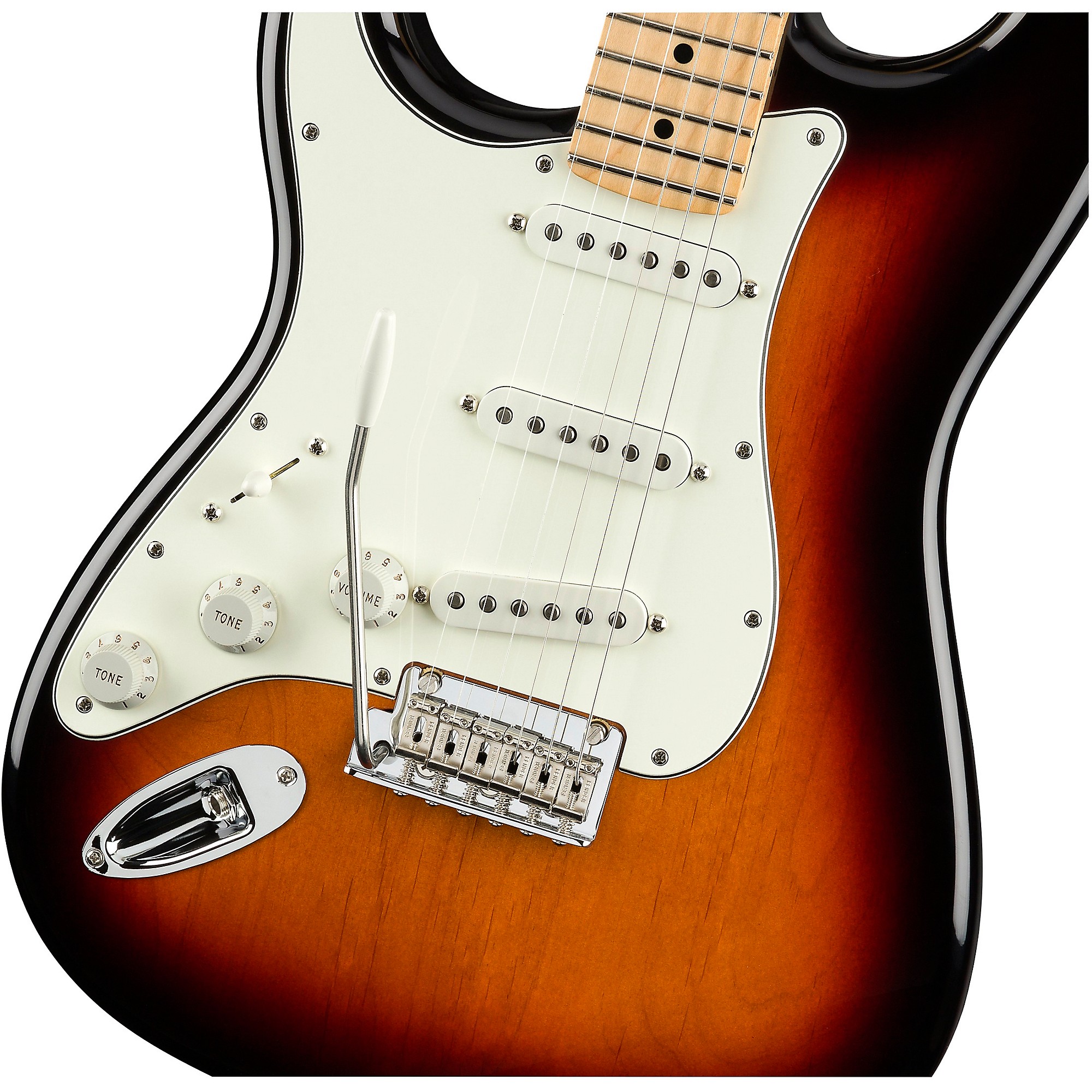 Fender Player Stratocaster Maple Fingerboard Left-Handed Electric Guitar  3-Color Sunburst