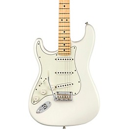 Fender Player Stratocaster Maple Fing... Fender Player Stratocaster Maple Fingerboard Left-Handed Electric Guitar Polar White