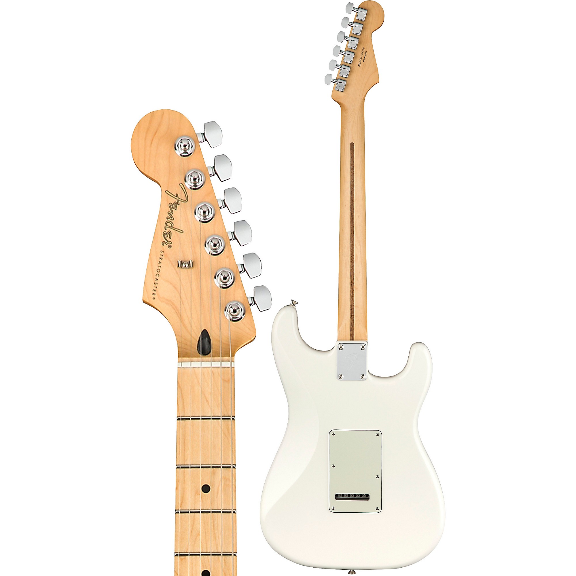 ギター Fender Mexico Player Stratocaster lefty Fender Player Stratocaster Maple Fingerboard Left-Handed