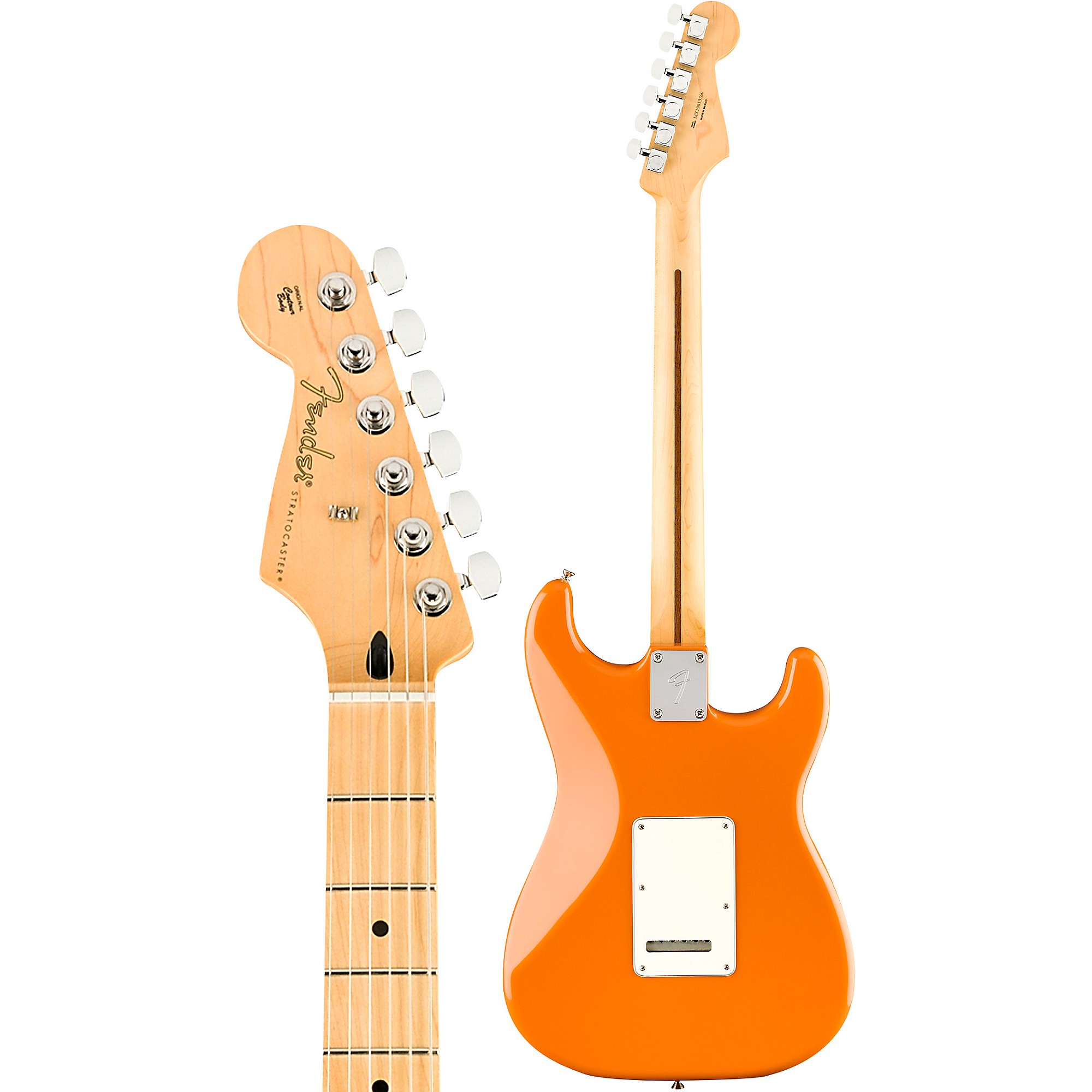 ギター Fender Mexico Player Stratocaster lefty Fender Player Stratocaster Maple Fingerboard Left-Handed