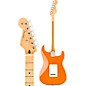 Fender Player Stratocaster Maple Fingerboard Left-Handed Electric Guitar Capri Orange