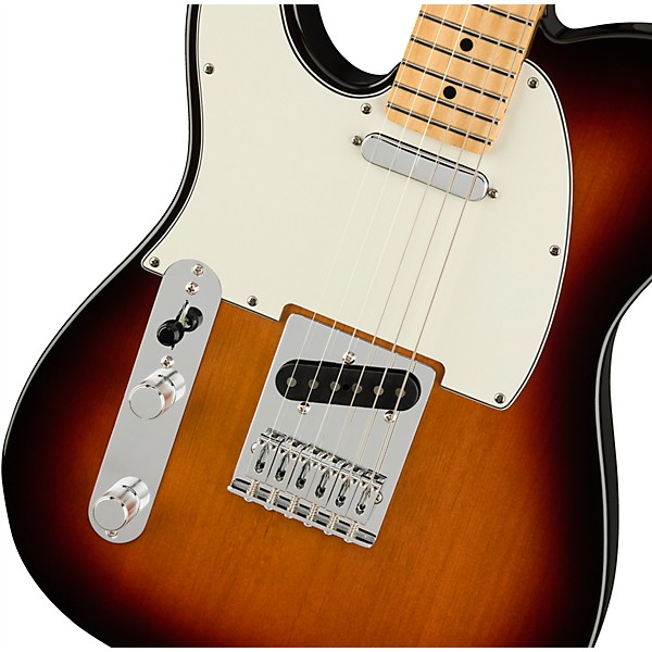 Fender Player Telecaster Maple Fingerboard Left-Handed Electric Guitar 3-Color Sunburst