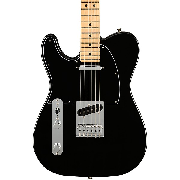 Fender Player Telecaster Maple Fingerboard Left-Handed Electric Guitar Black