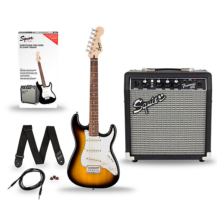 fender squier strat guitar center