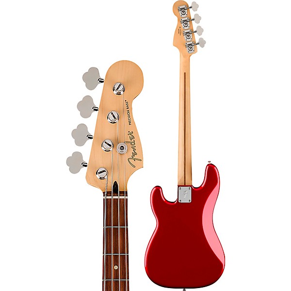 Open Box Fender Player Jazz Bass Pau Ferro Fingerboard Level 2 Candy Apple Red 197881136659