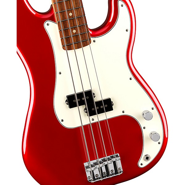 Fender Player Jazz Bass Pau Ferro Fingerboard Candy Apple Red