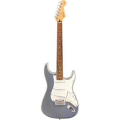 Fender Player Stratocaster Pau Ferro Fingerboard Electric Guitar Silver for sale