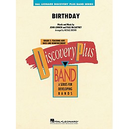 Hal Leonard Birthday Concert Band Level 2 by The Beatles arranged by Michael Brown
