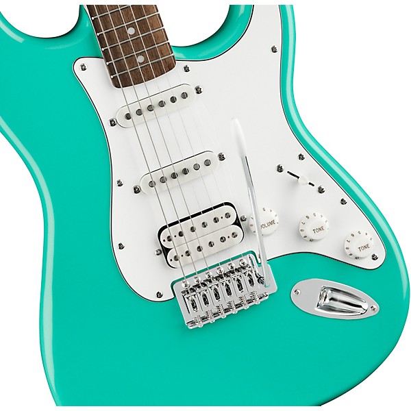 Squier Bullet Stratocaster Tremolo HSS Limited Edition Electric Guitar Sea Foam Green