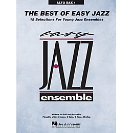 Hal Leonard The Best of Easy Jazz - Alto Sax 1 from Easy Jazz Ensemble Series (Jazz Band Level 2)