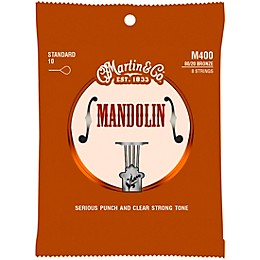 Martin Mandolin M400 80/20 Bronze 8 Strings Standard 10