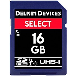 Delkin SELECT SDHC Memory Card 16 GB