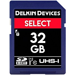 Delkin SELECT SDHC Memory Card 32 GB