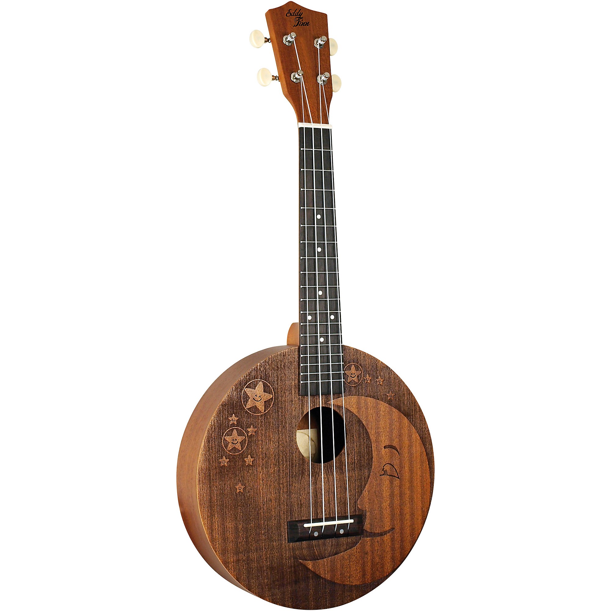 Open Box Eddy Finn Moon Concert Ukulele Natural | Guitar Center Open Box Eddy Finn Moon Concert Ukulele Natural | Guitar Center