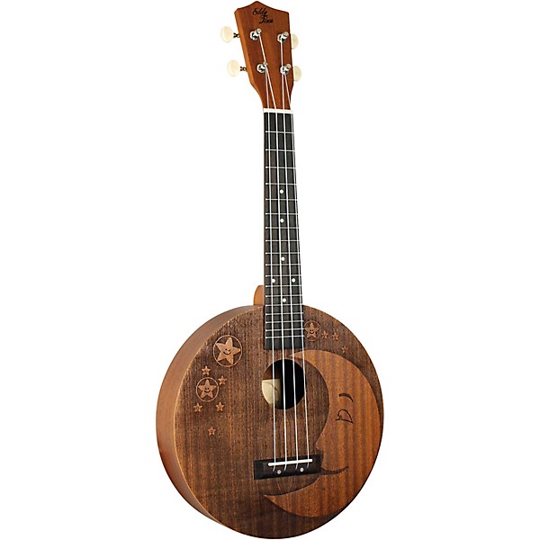 Open Box Eddy Finn Moon Concert Ukulele Level 1 Natural
